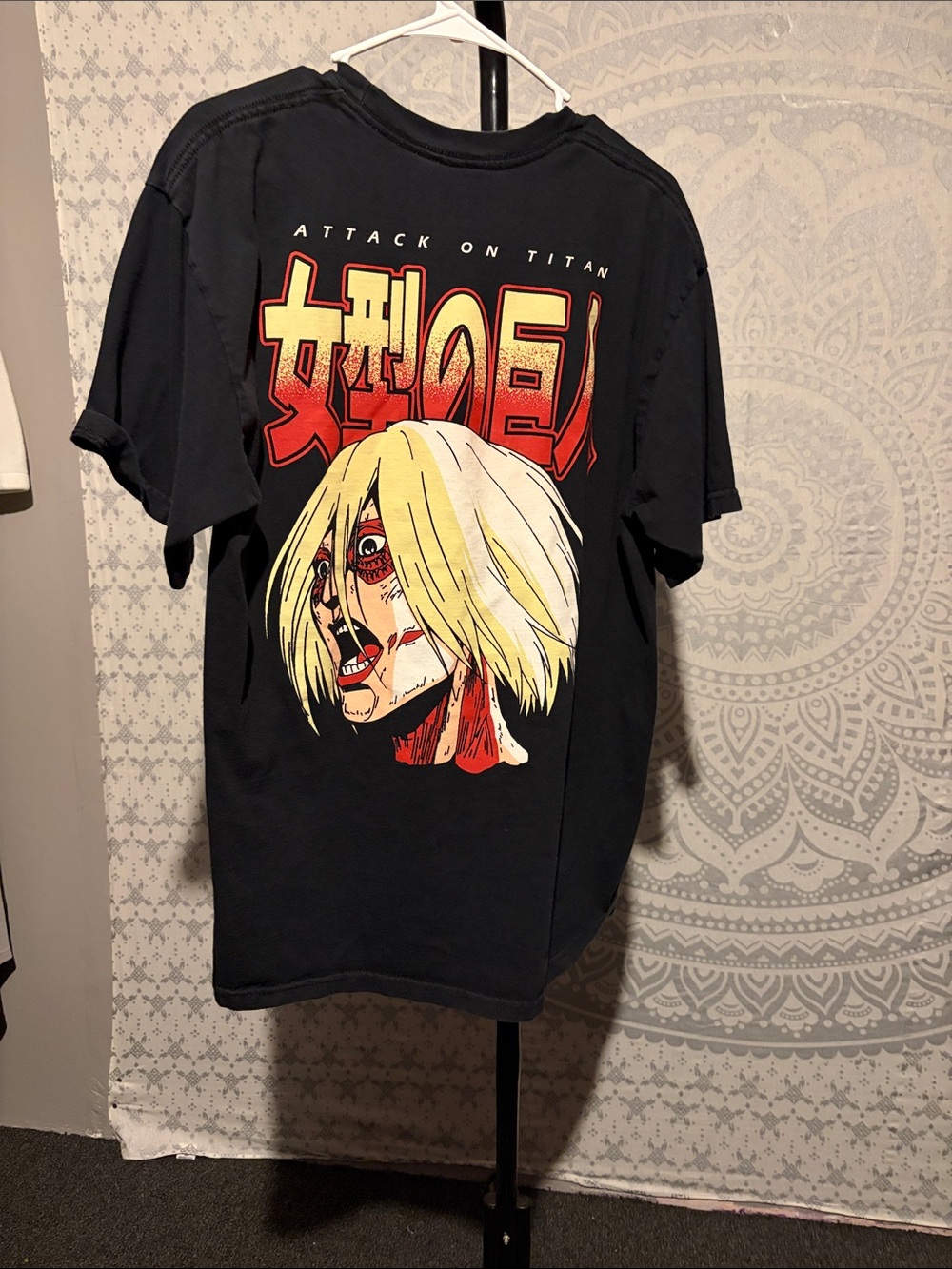 Attack On Titan Female Titan Double Sided Graphic Tee Shirt XL Ripple Junction - Picture 2 of 3